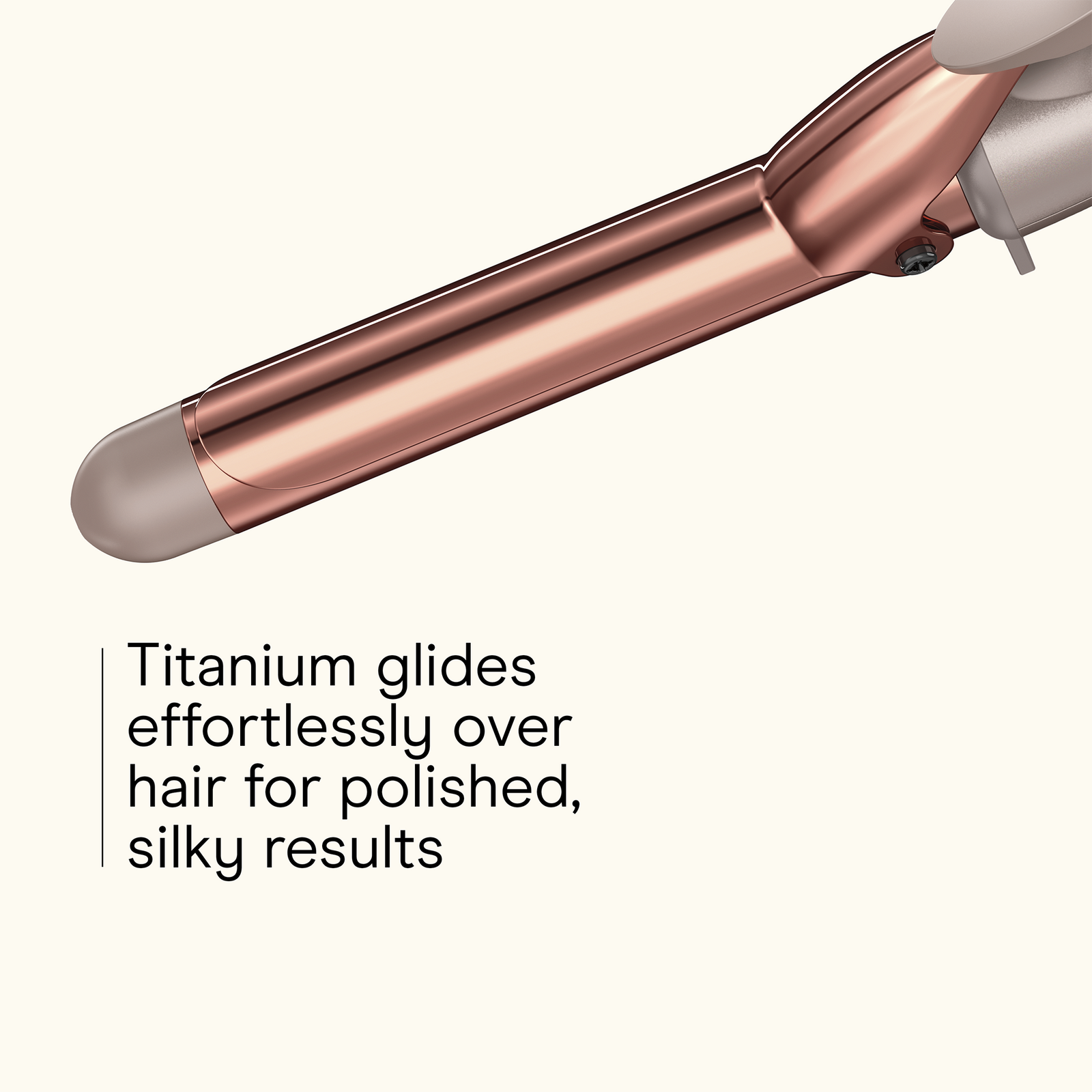 InfinitiPRO By Conair Titanium Curling Iron Luxe Series - Rose Gold