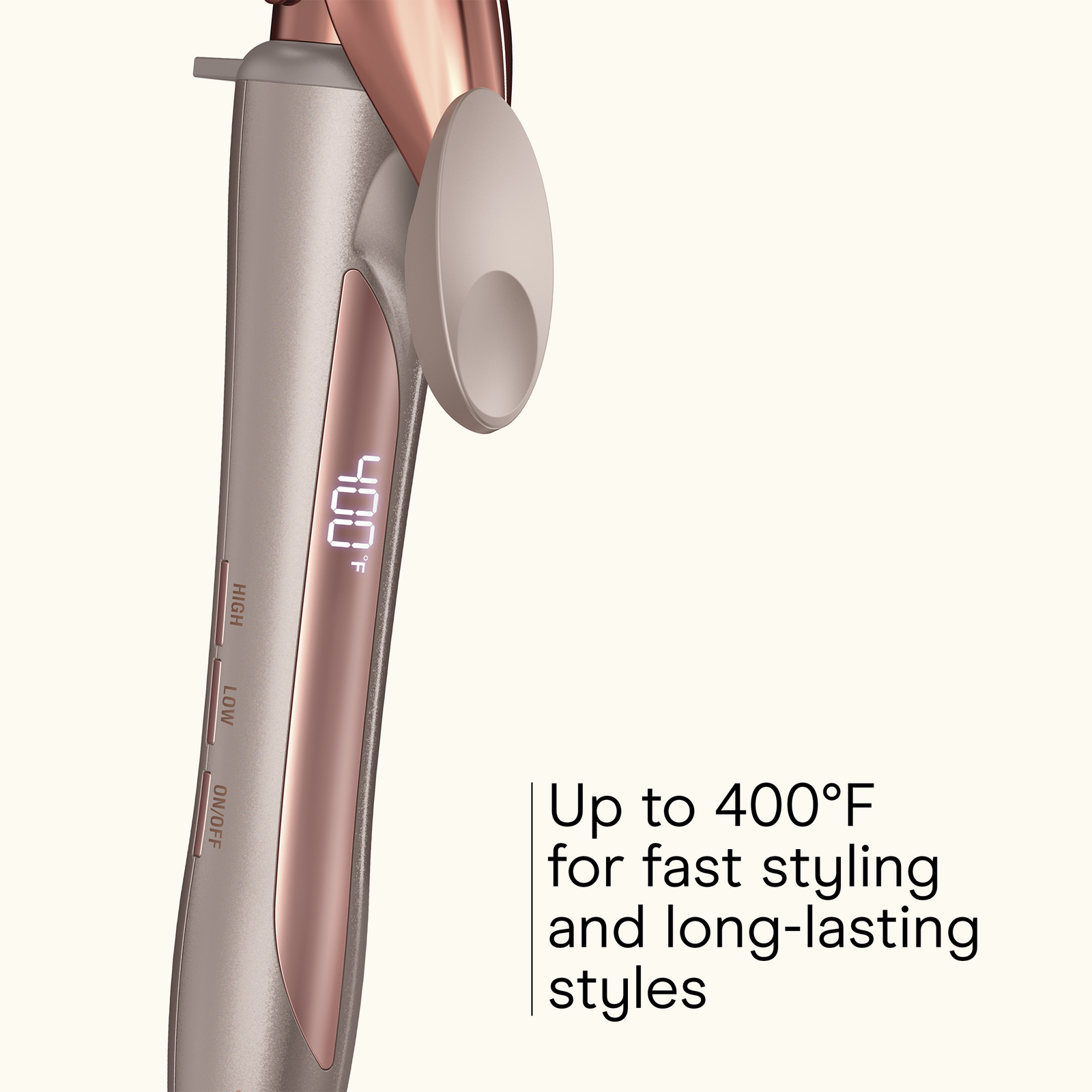 InfinitiPRO By Conair Titanium Curling Iron Luxe Series - Rose Gold