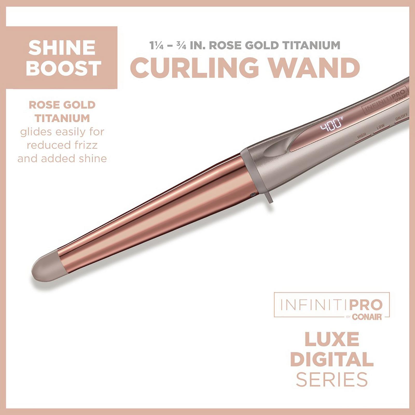 InfinitiPRO By Conair Digital Curling Wand Luxe Series