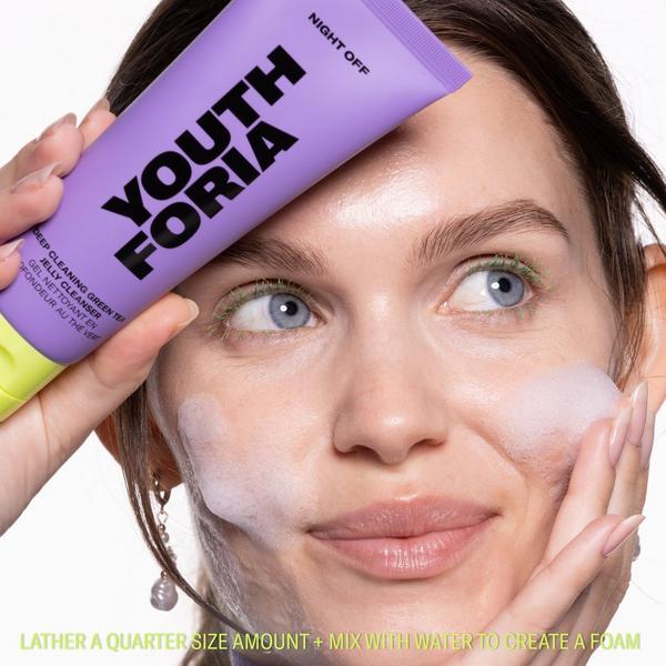 Youthforia NIGHT OFF FACE WASH Green Tea Deep Cleanser #4