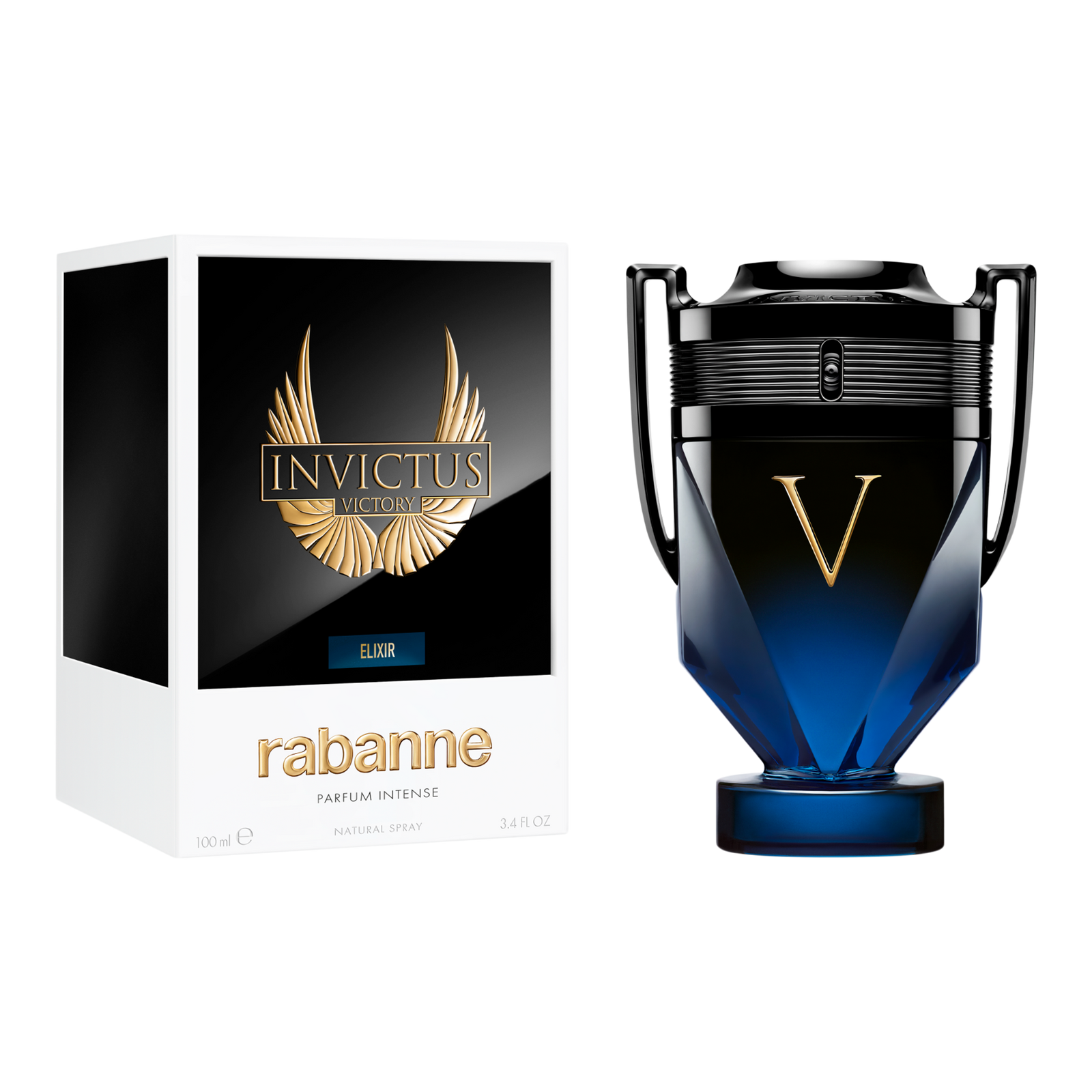 Invictus Victory Elixir Parfum Intense Spray By Paco Rabanne - 3.4 oz Invictus Victory Elixir Parfum Intense Spray By Paco Rabanne - 3.4 oz
