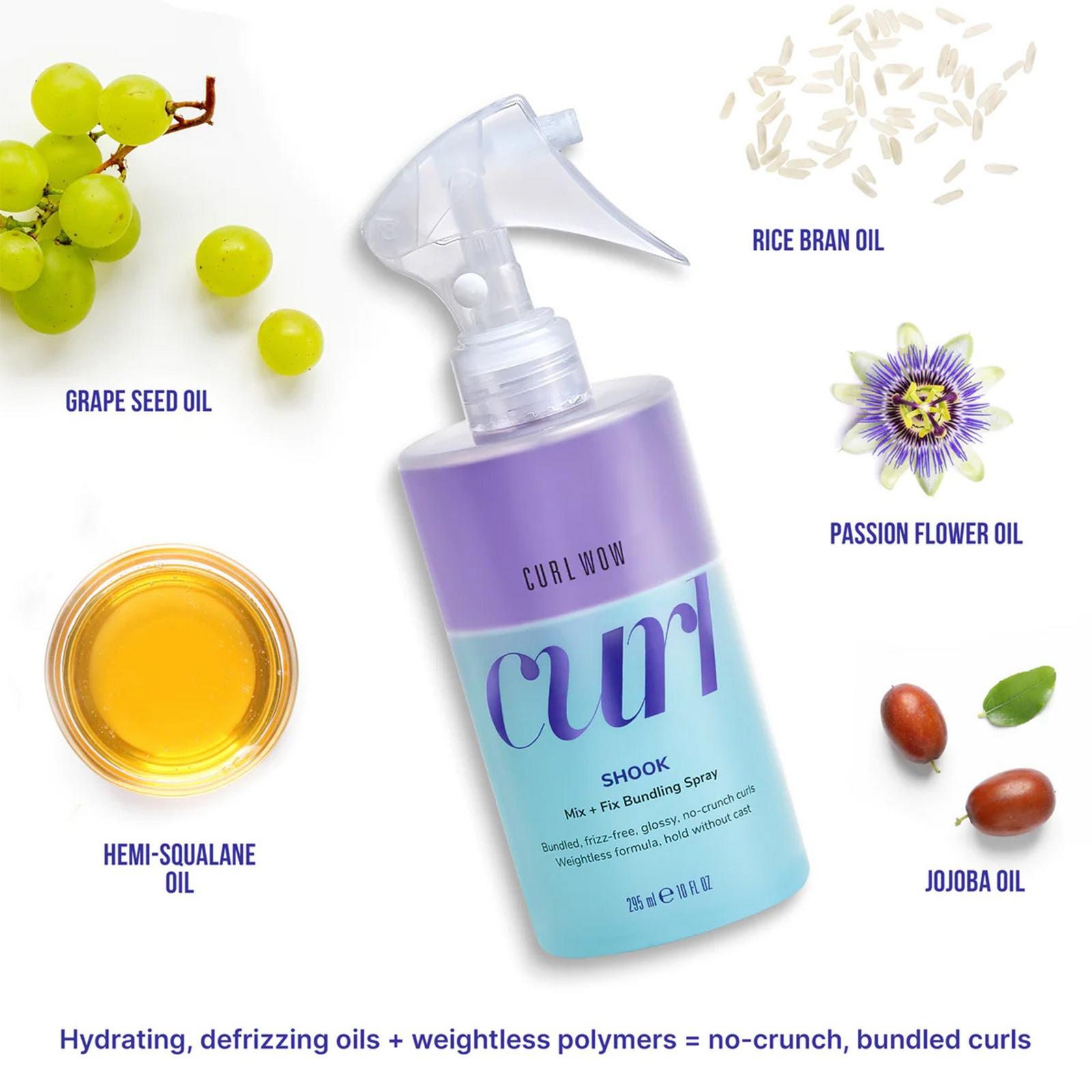 Curl Shook Mix + Fix Bundling Spray