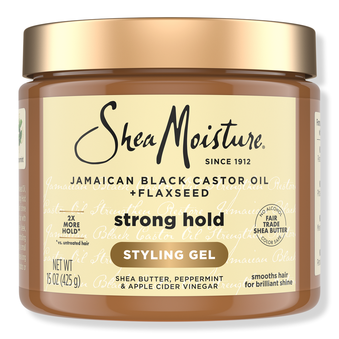 SheaMoisture Jamaican Black Castor Oil and Flaxseed Strong Hold Styling Gel #1