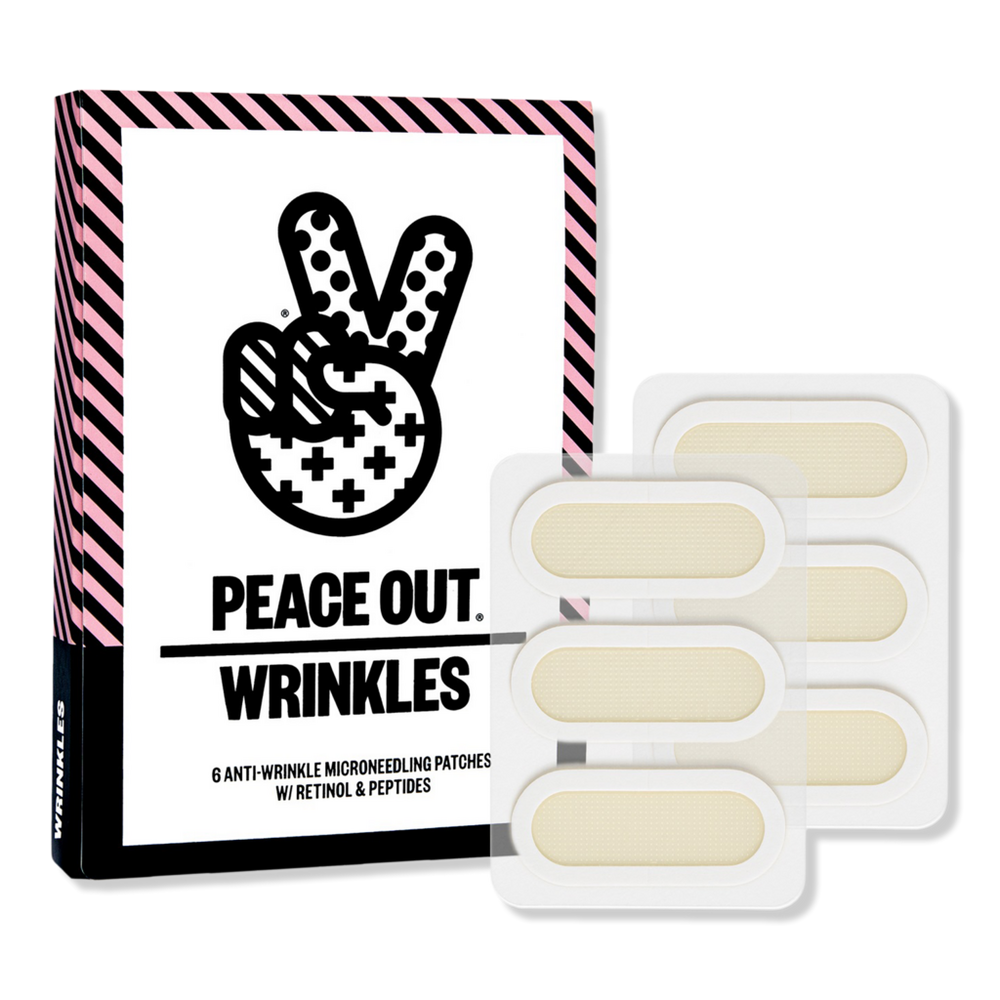 Peace Out Microneedling Anti-wrinkle Retinol Patches