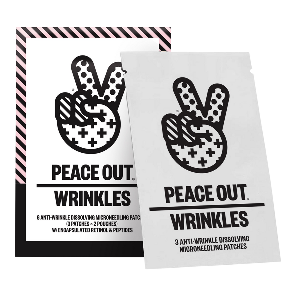 Microneedling Anti-Wrinkle Retinol Patches - Peace Out | Ulta Beauty