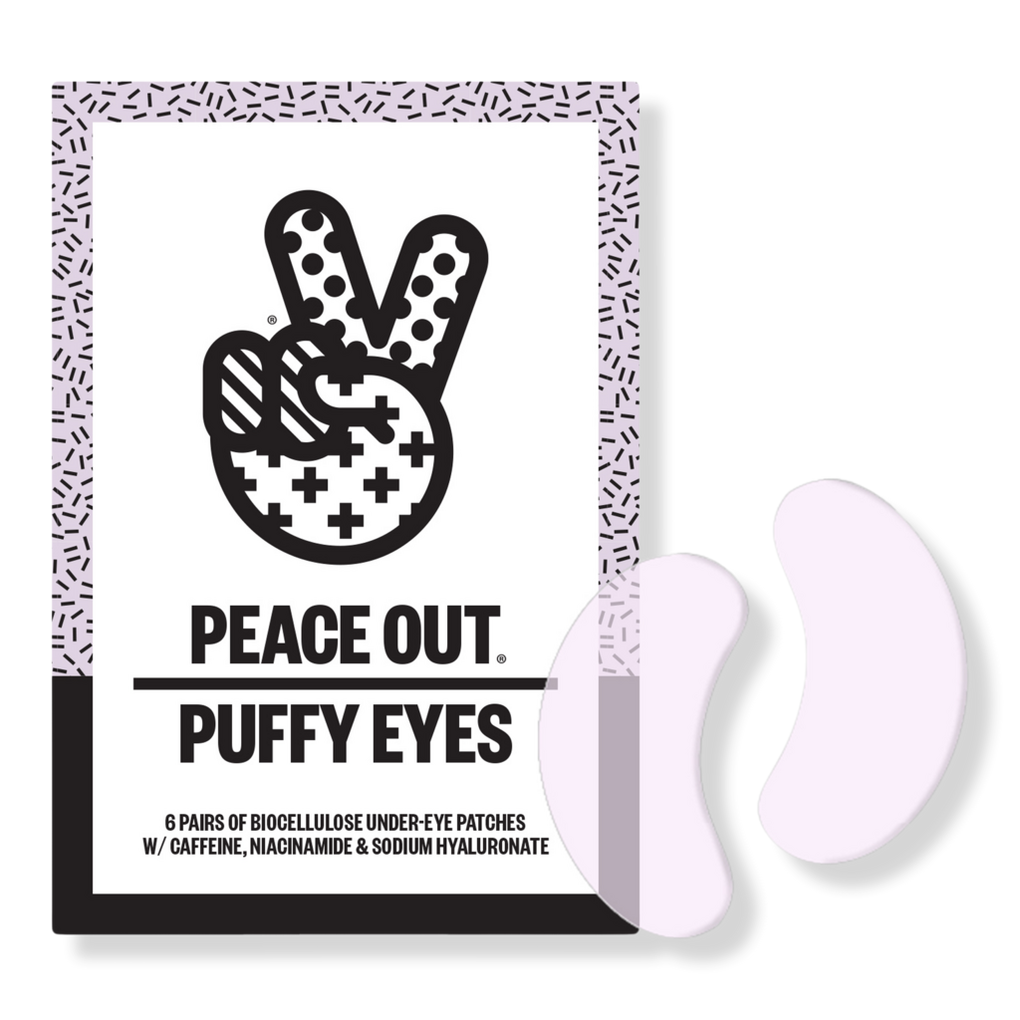 Puffy Eyes Biocellulose Under-Eye Patches - Peace Out