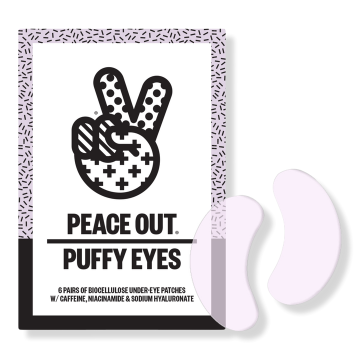 Peace Out Puffy Eyes Biocellulose Under-Eye Patches #1