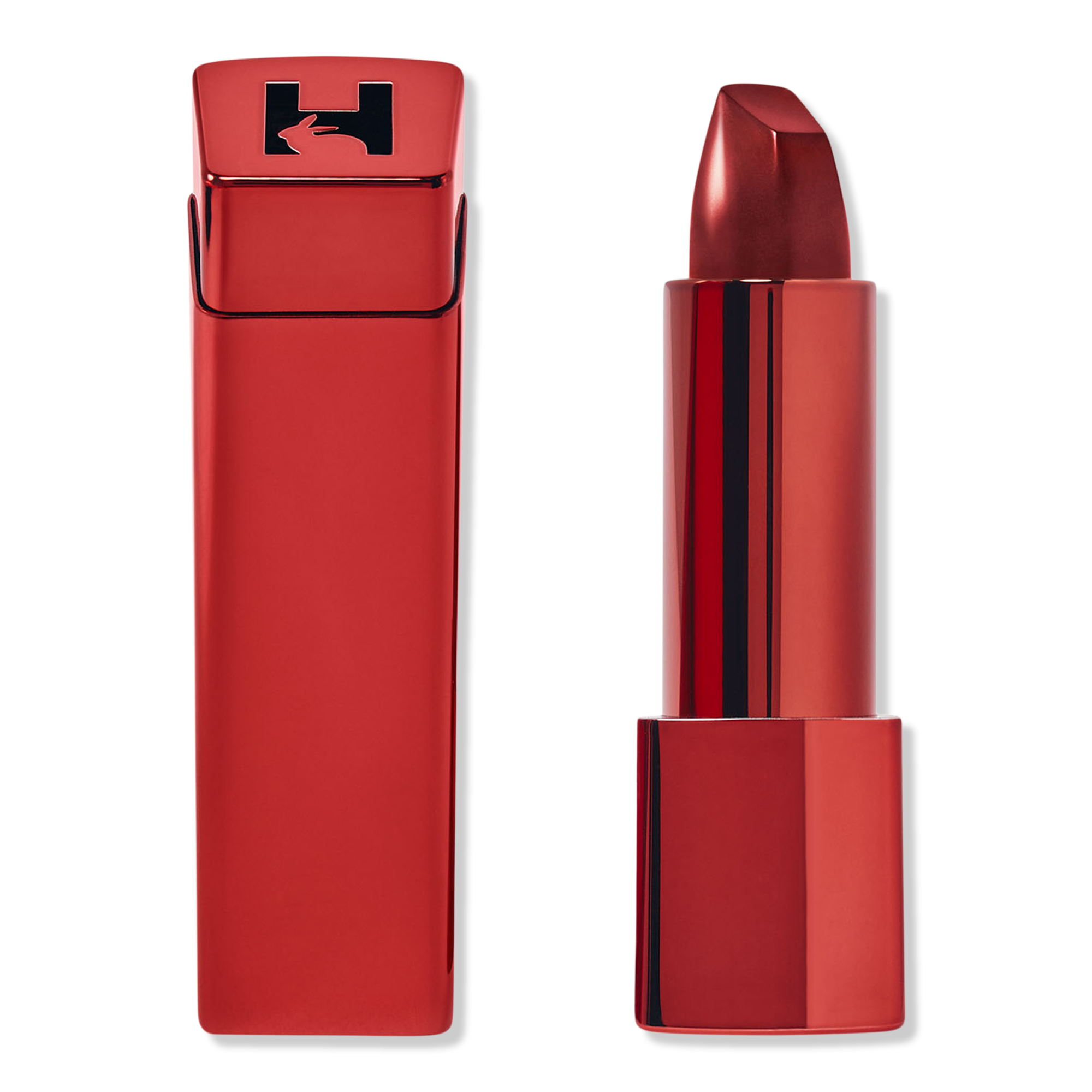 HOURGLASS Unlocked Satin Crème Lipstick in Red 0 #1