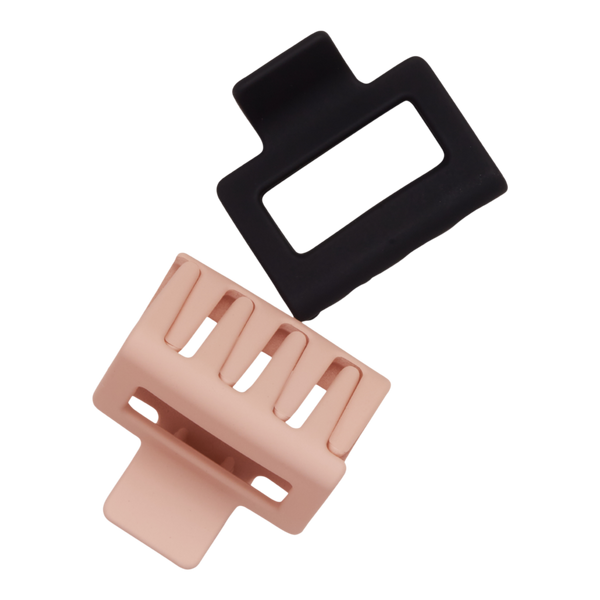 GIMME beauty Fine Hair - Black & Rose Claw Clip #3