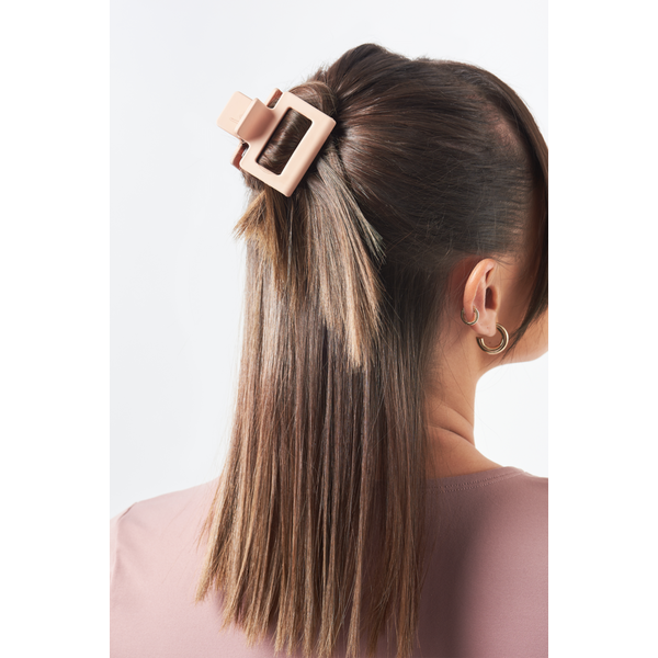 GIMME beauty Fine Hair - Black & Rose Claw Clip #7