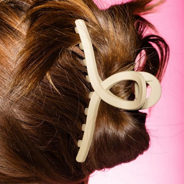 GIMME beauty Fine Hair - Black & Tan Claw Clips #3