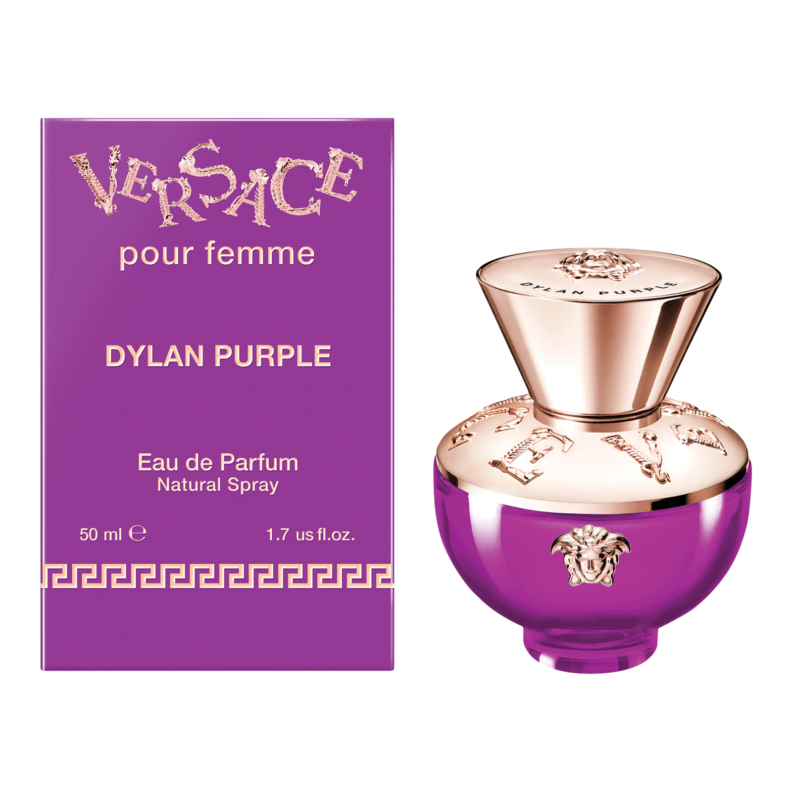 Versace Pour Femme Dylan Purple Eau De Parfum Spray By Versace - 1.7 oz Versace Pour Femme Dylan Purple Eau De Parfum Spray By Versace - 1.7 oz