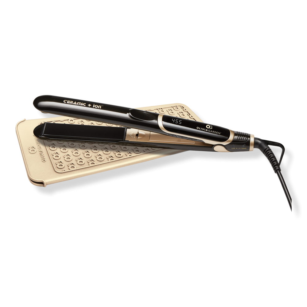 Olivia Garden Ceramic + Ion High Performance Professional 1" Flat Iron