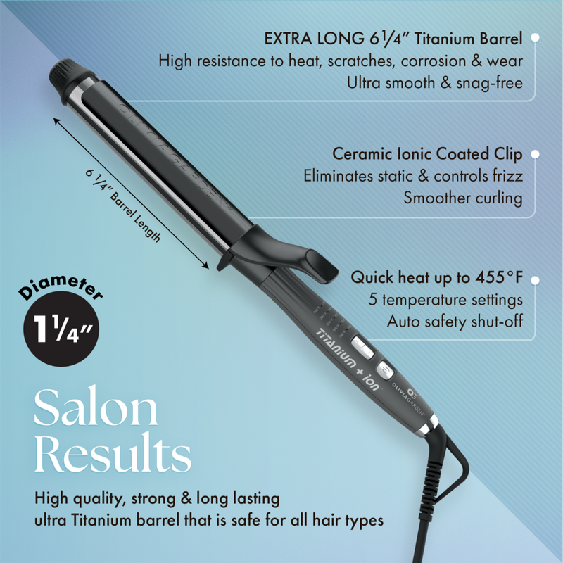 Olivia Garden Titanium + Ion Professional Curling Iron #2