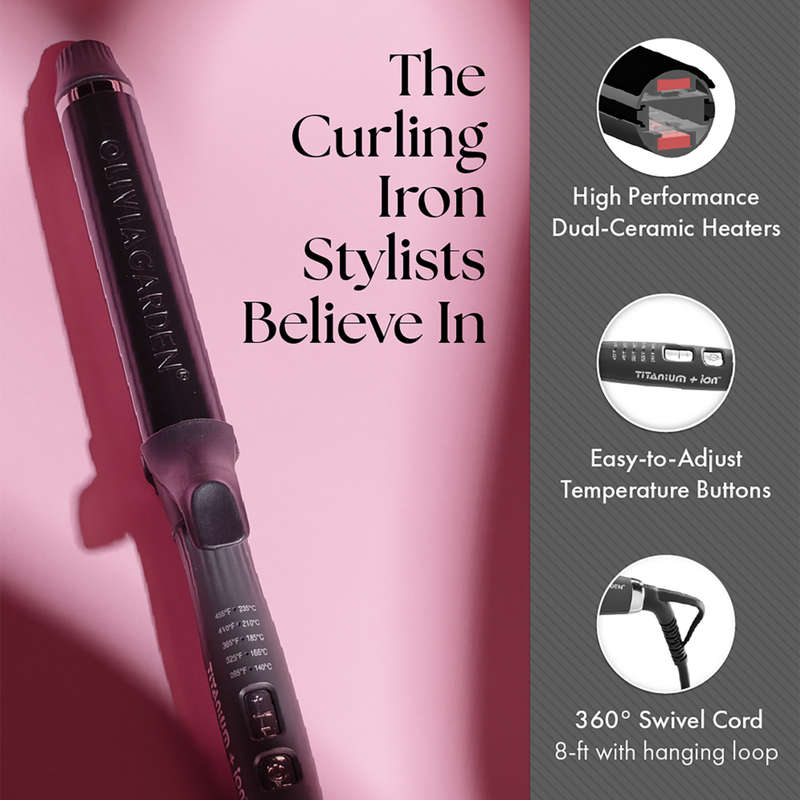 Olivia Garden Titanium + Ion Professional Curling Iron #4
