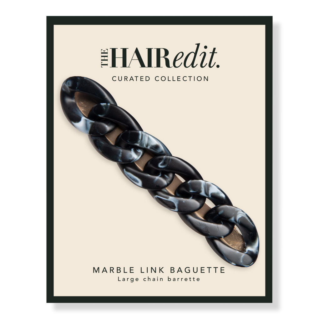 Tortoise Marble Dior Hair Clip / Leopard French Hair Claw / 
