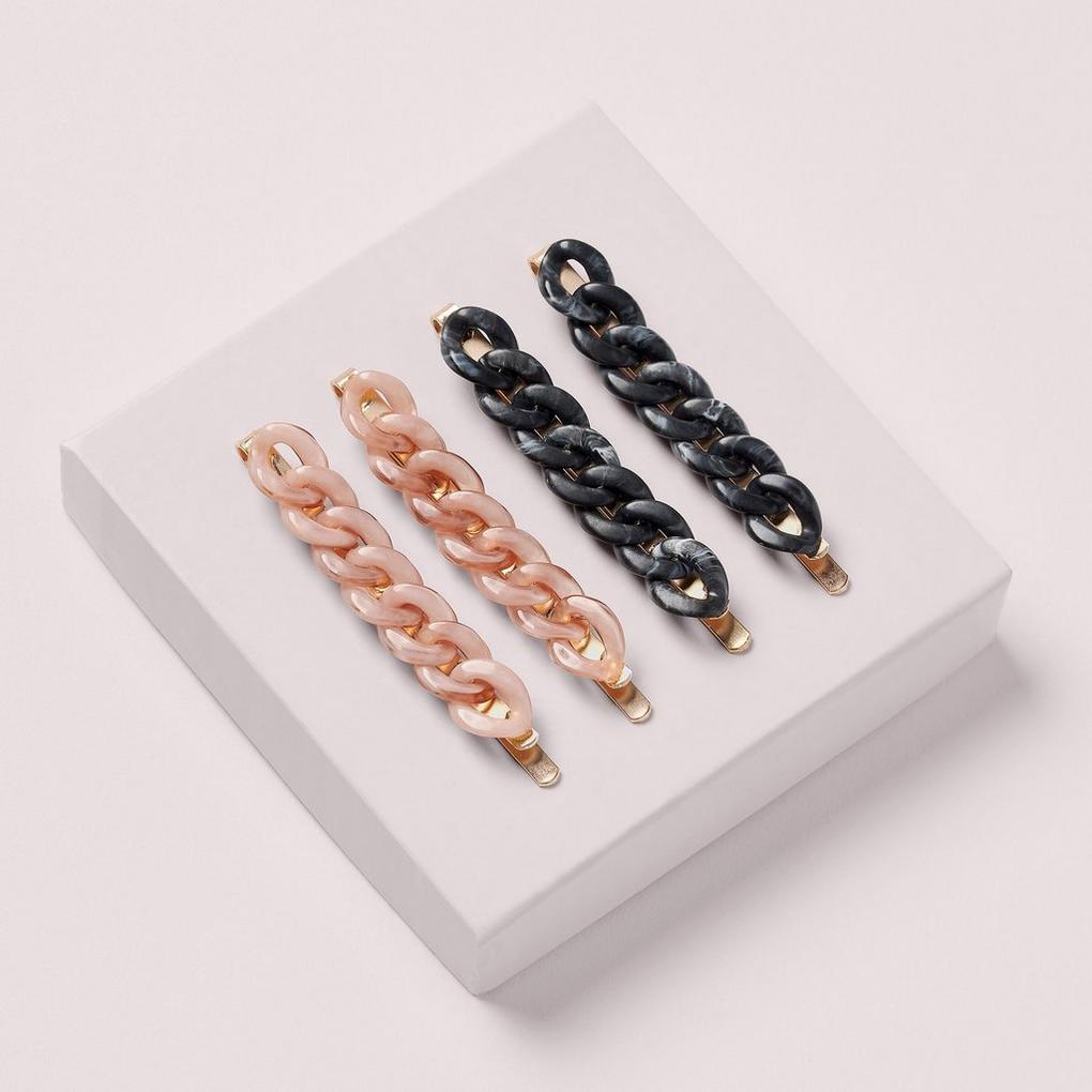 Marble Stone Bobby Pins – ANDI