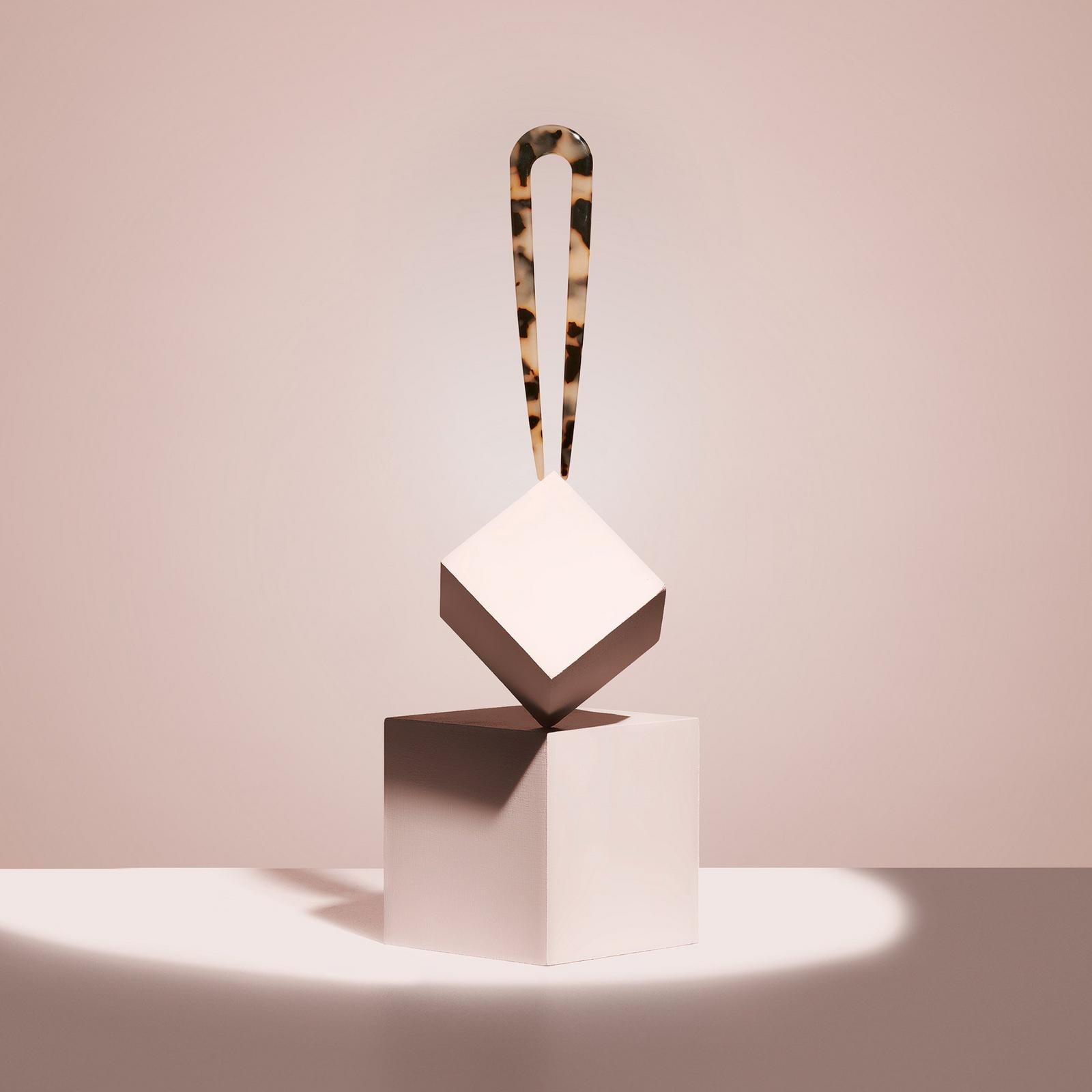 Sleek Chignon French Hair Pin - Tortoise