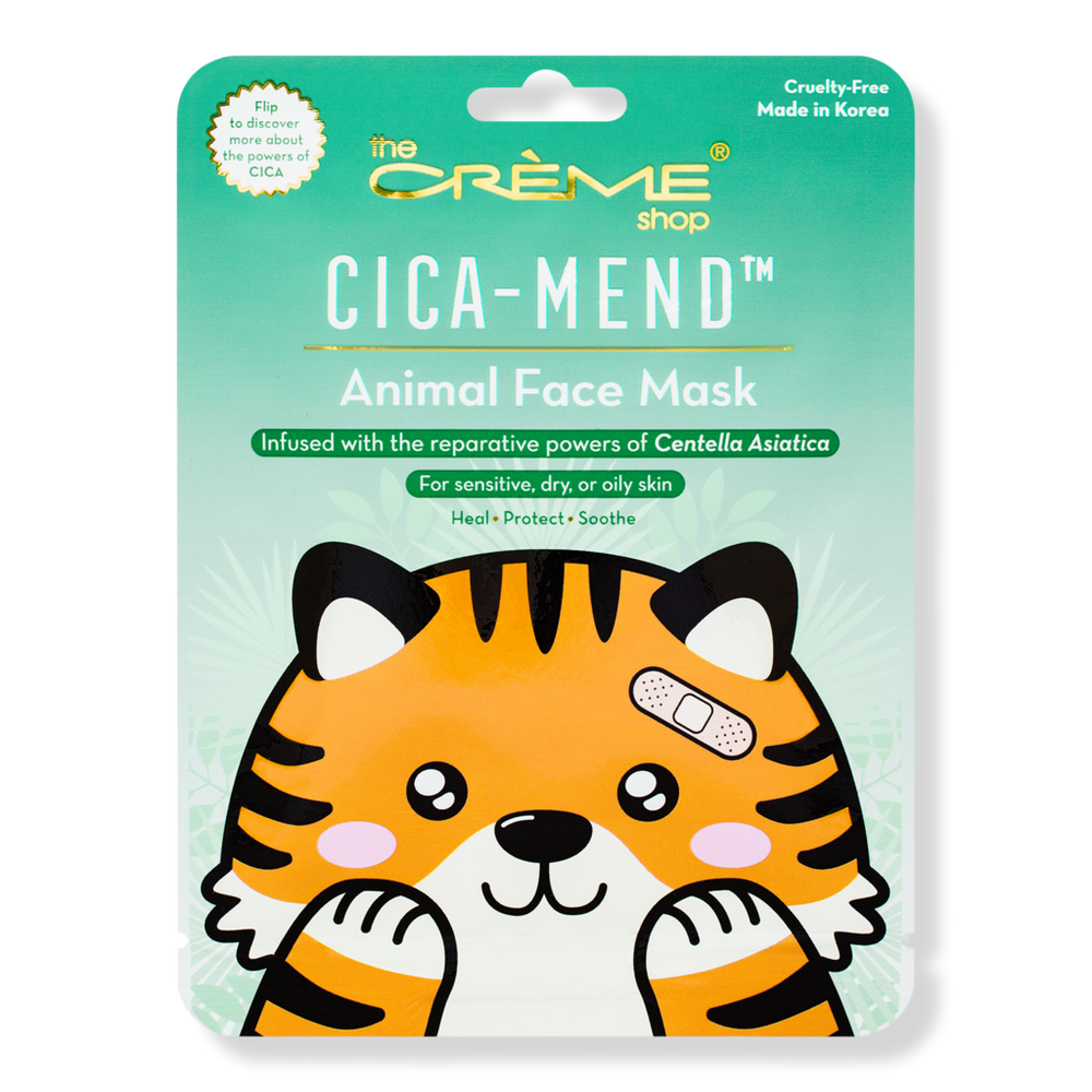 The Creme Shop Cica-Mend - Animated Tiger Face Mask