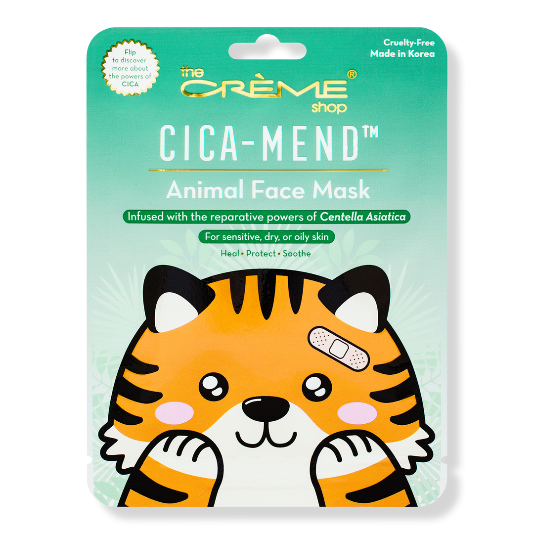The Crème Shop Cica-Mend - Animated Tiger Face Mask #1