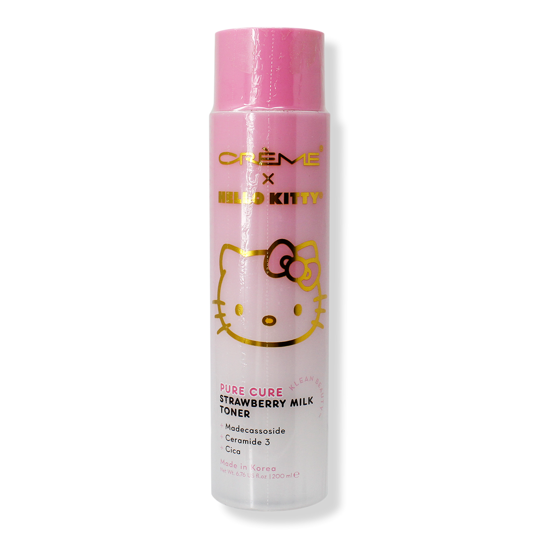 The Crème Shop Hello Kitty Klean Beauty Pure Cure Strawberry Milk Toner #1