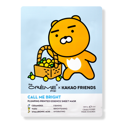The Crème Shop Ryan Call Me Bright Printed Essence Sheet Mask