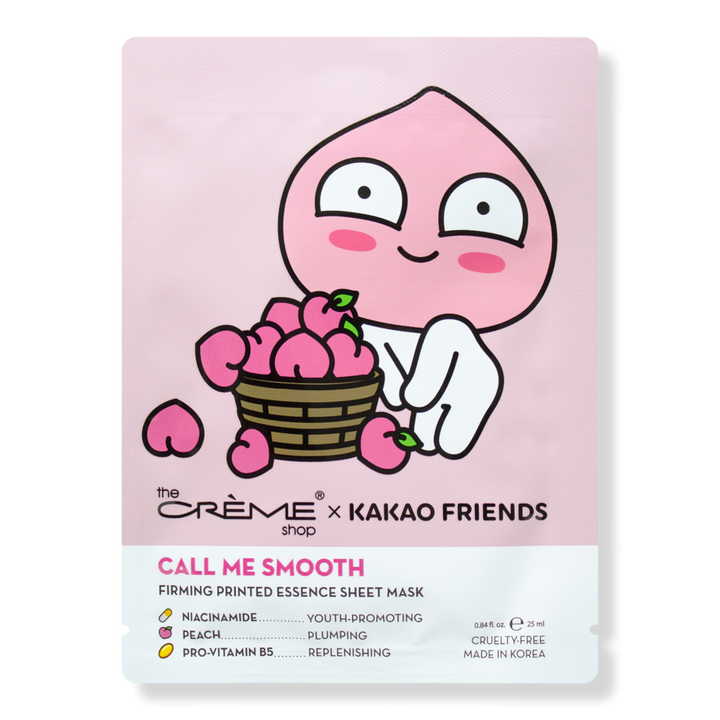 Apeach Call Me Smooth Printed Essence Sheet Mask The Crème Shop