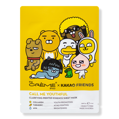 The Crème Shop Kakao Friends Call Me Youthful Printed Essence Sheet Mask
