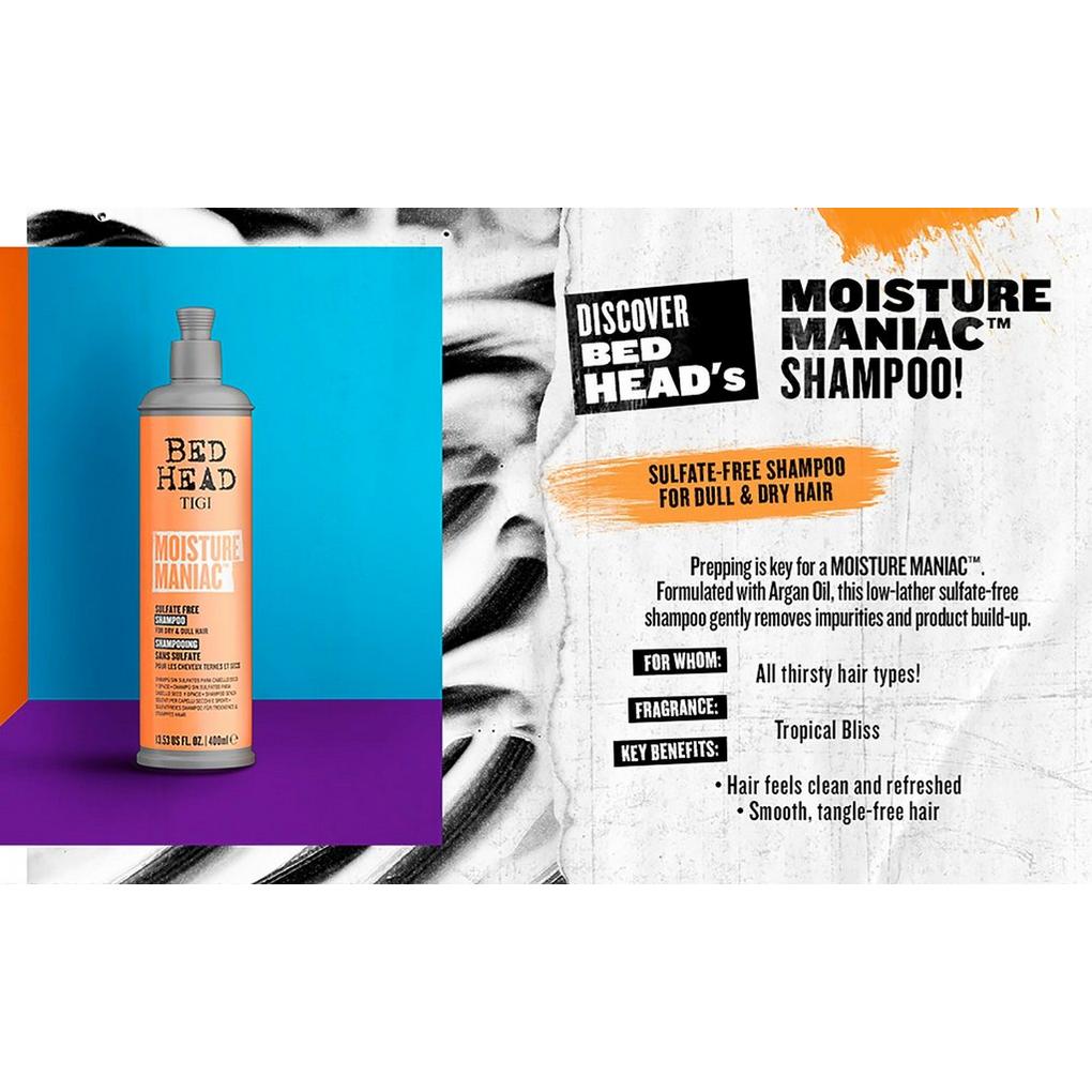 TIGI Bed Head Rehab For Hair Detox Shampoo & Conditioner