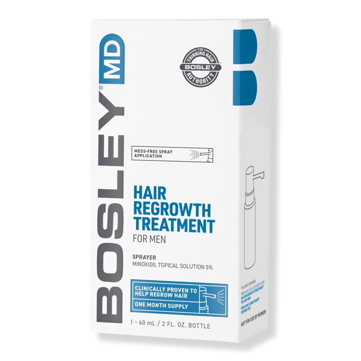 BosleyMD Men's Hair Regrowth Spray Minoxidil 5% #1