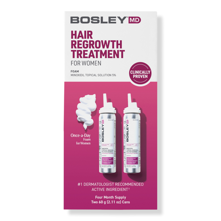 BosleyMD Women's Hair Regrowth Treatment Foam #1