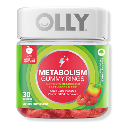 OLLY Metabolism Gummy Rings with Apple Cider Vinegar