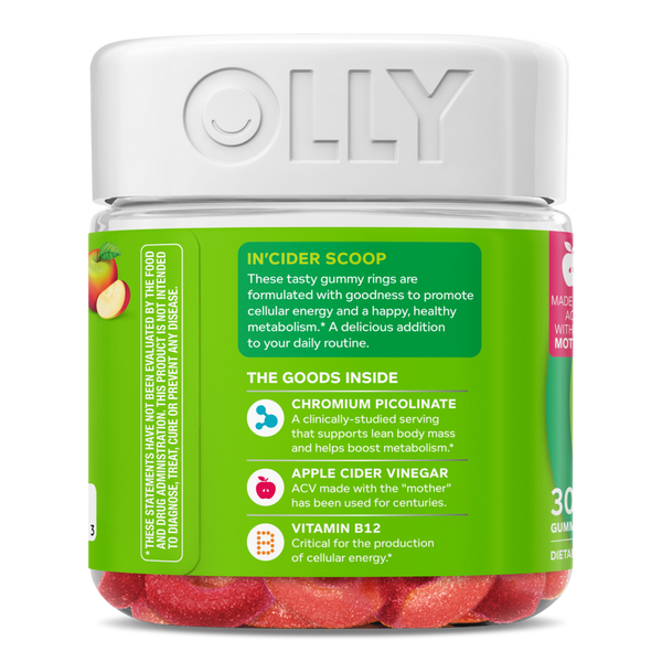 OLLY Metabolism Gummy Rings with Apple Cider Vinegar #7