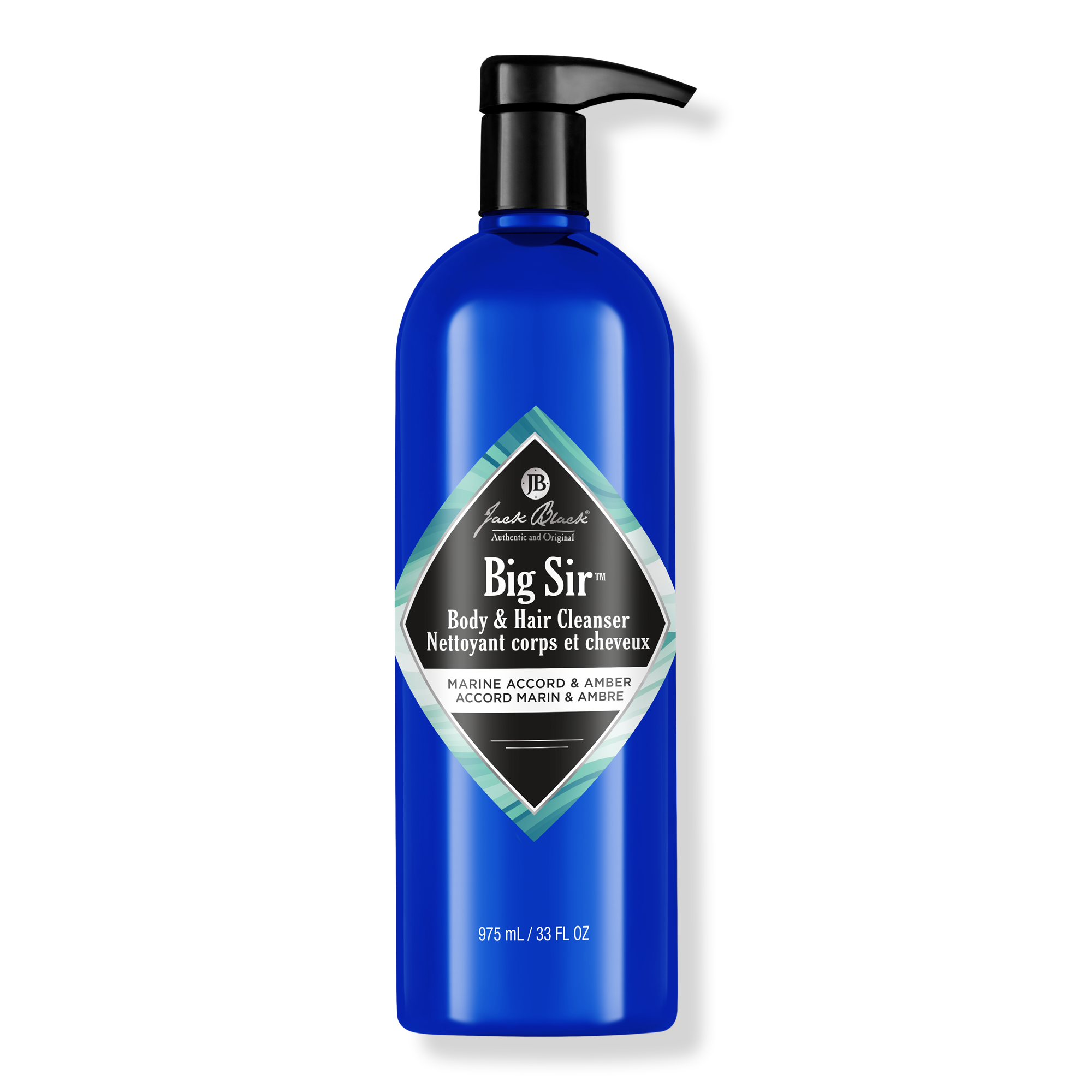 Jack Black Big Sir Body & Hair Cleanser with Marine Accord & Amber #1