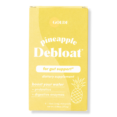 GOLDE Pineapple Debloat Probiotic Bloat Supplement