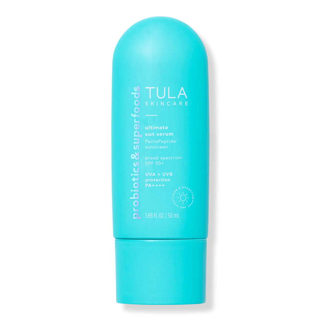 Ultimate Sun Serum PentaPeptide Sunscreen SPF 50 - Tula | Ulta Beauty