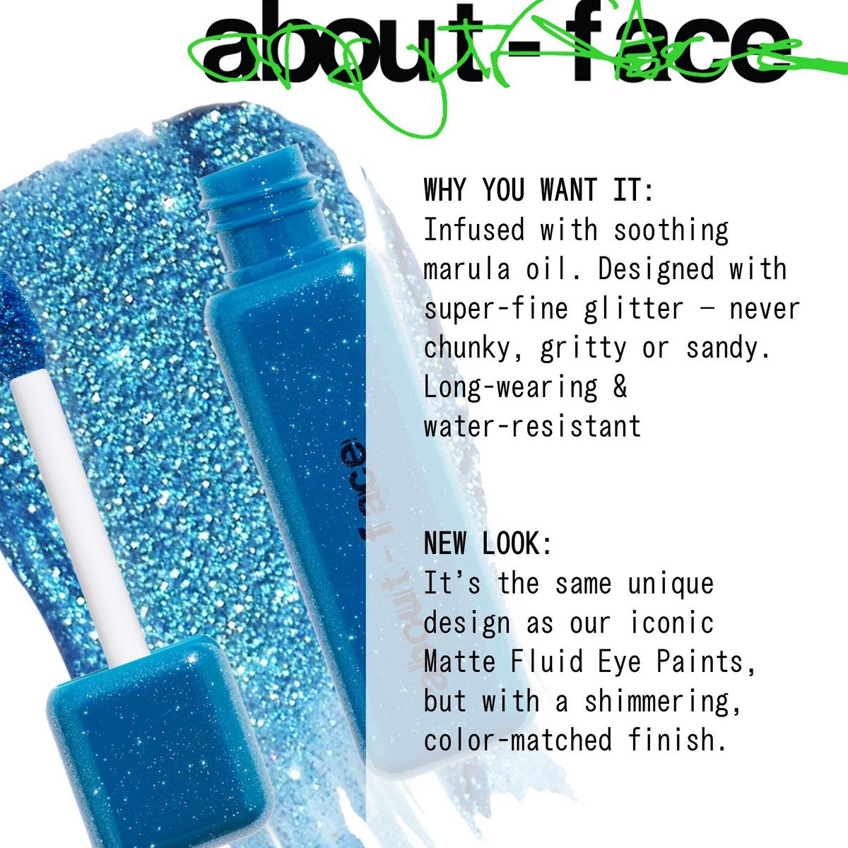 Fractal Glitter Eye Paint