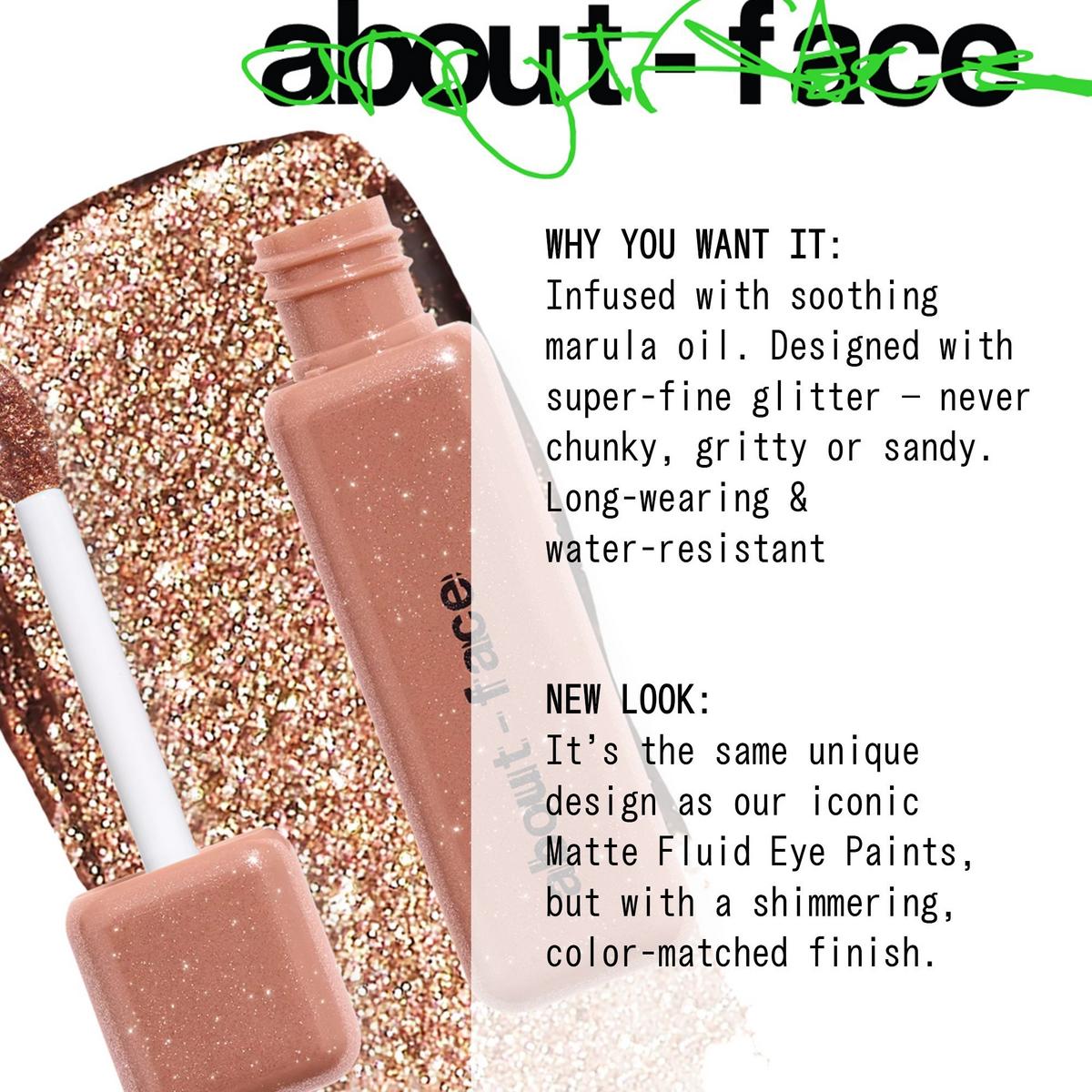 Fractal Glitter Eye Paint