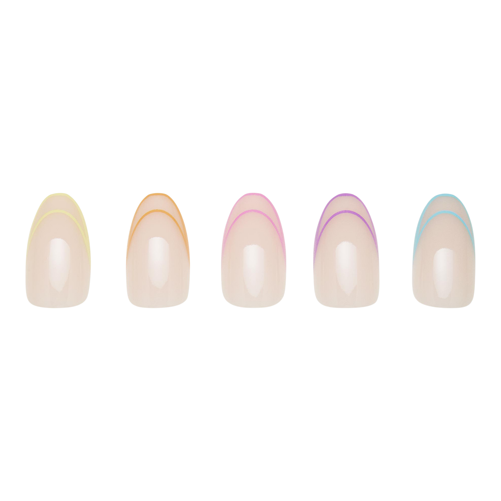 Neon Lights Press-On Nails