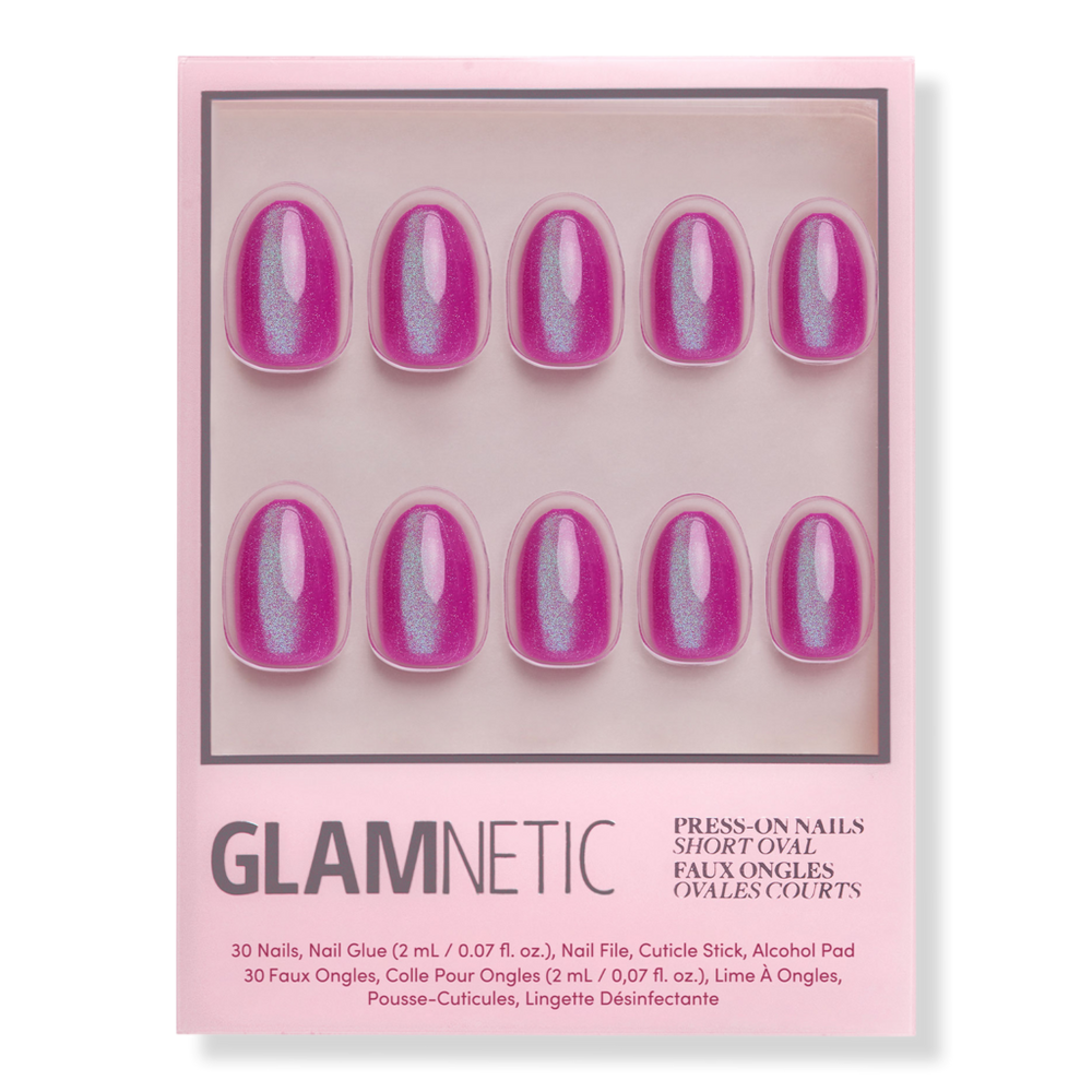 Glamnetic Berry Fizz Press-on Nails