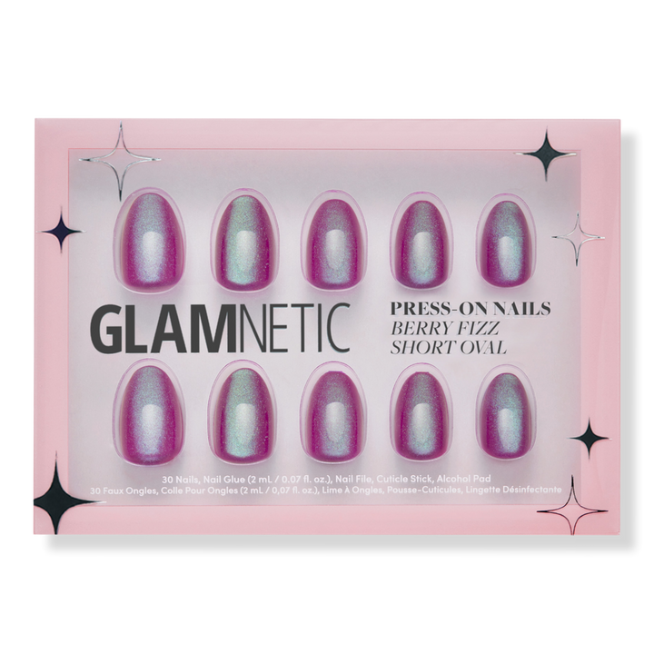 Glamnetic Berry Fizz Press-On Nails #1