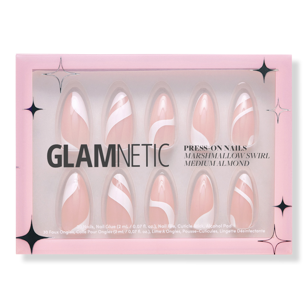 Glamnetic Marshmallow Swirl Press-On Nails #1