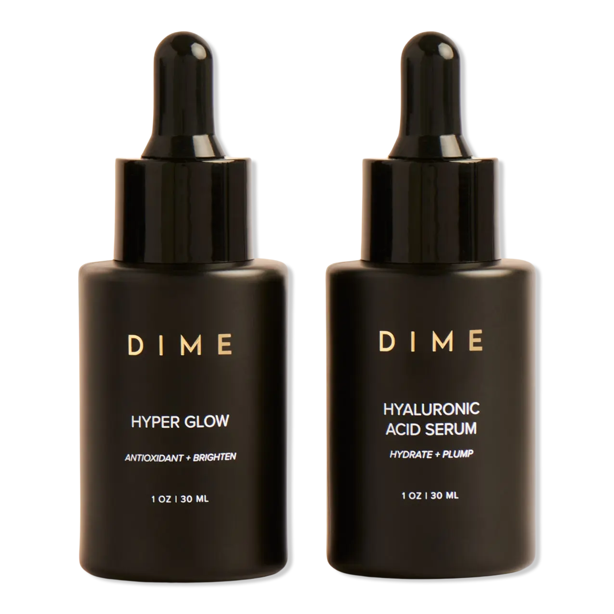 DIME Serum Set: Two-in-One Hyper Glow + Hyaluronic Acid #1