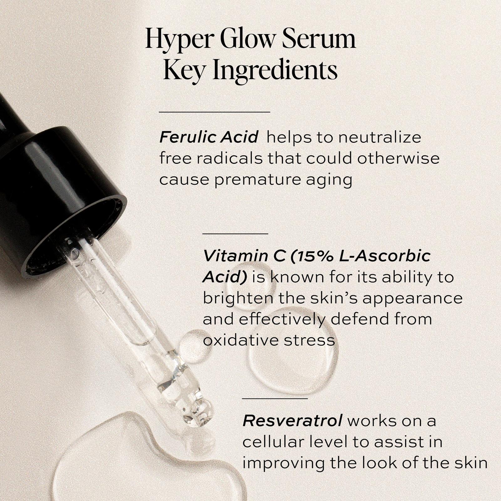 Serum Set: Two-in-One Hyper Glow + Hyaluronic Acid