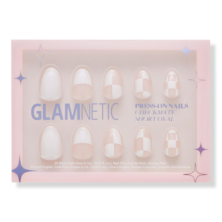 Glamnetic Checkmate Press-On Nails #1
