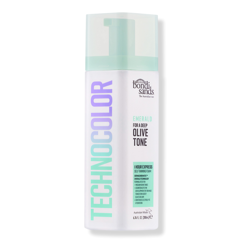 Bondi Sands Technocolor 1 Hour Express Self Tanning Foam - Emerald In Green