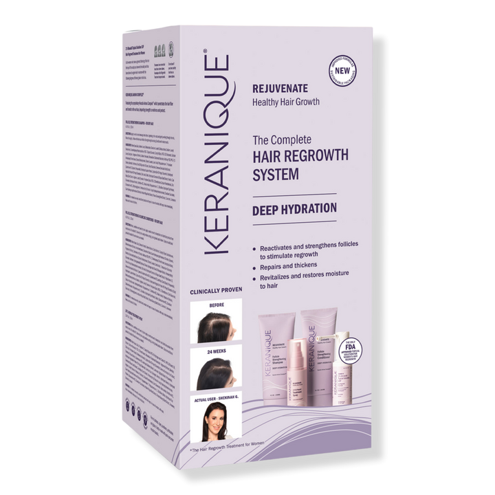 Deep Hydration Complete Hair Regrowth System Keranique Ulta Beauty
