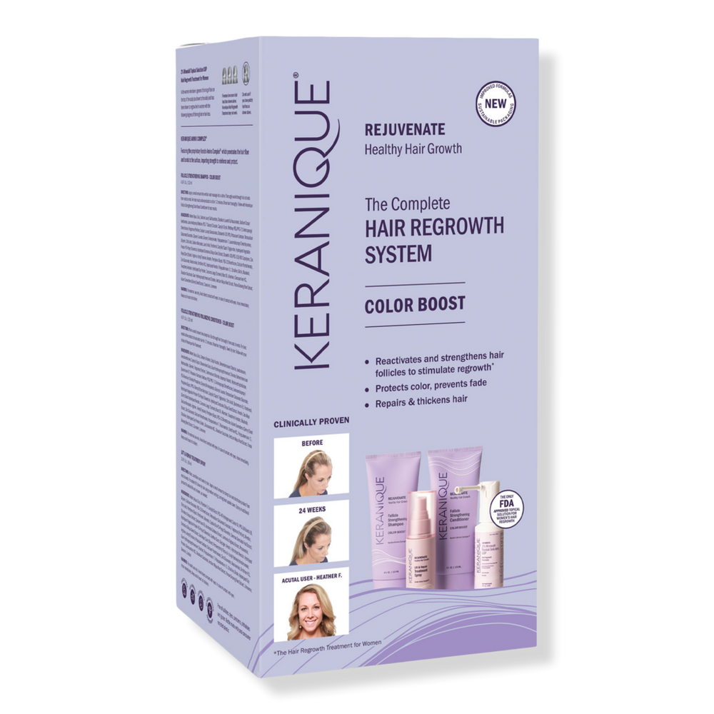 Keranique Color Boost Complete Hair Regrowth System