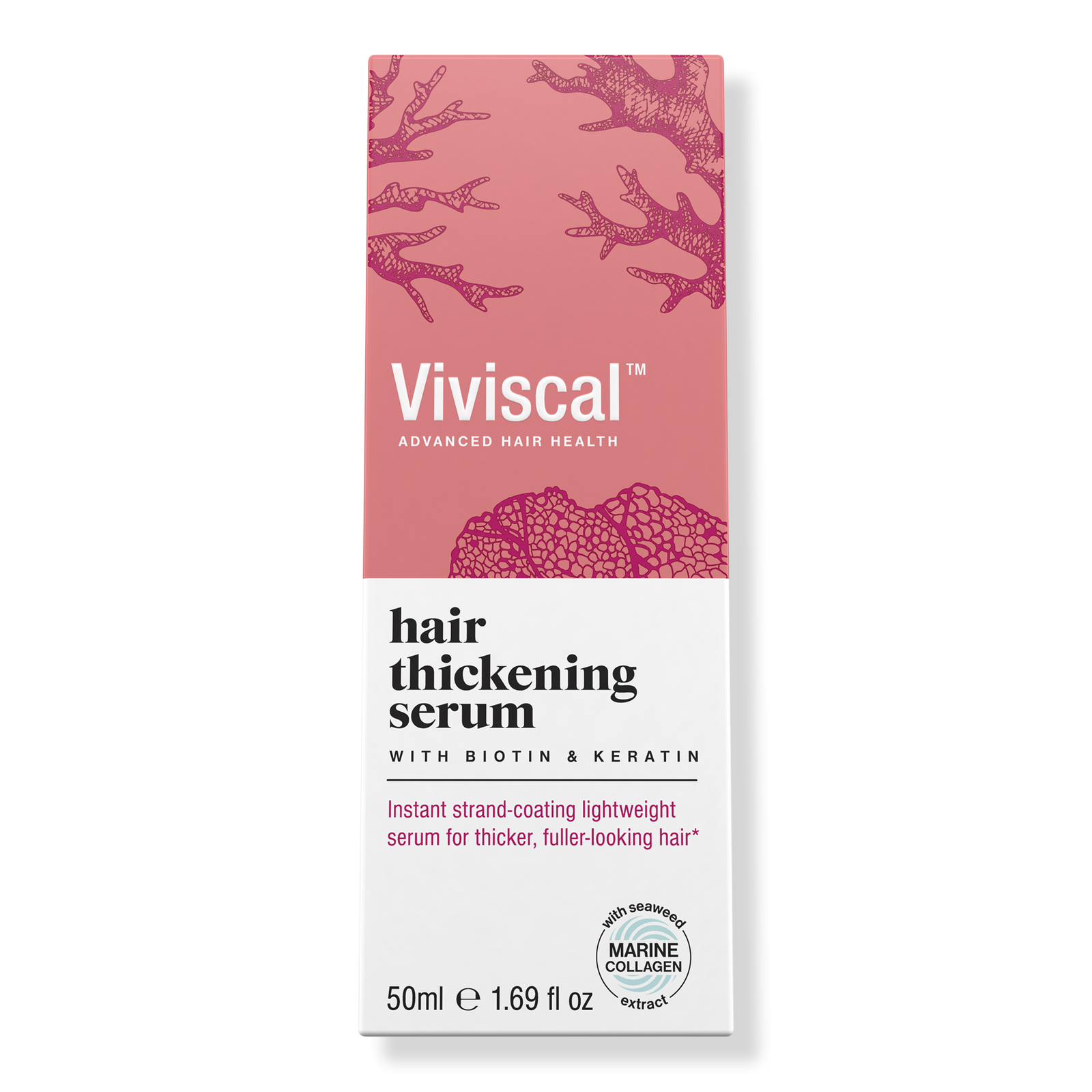 Thin Headband- Pink Seaweed