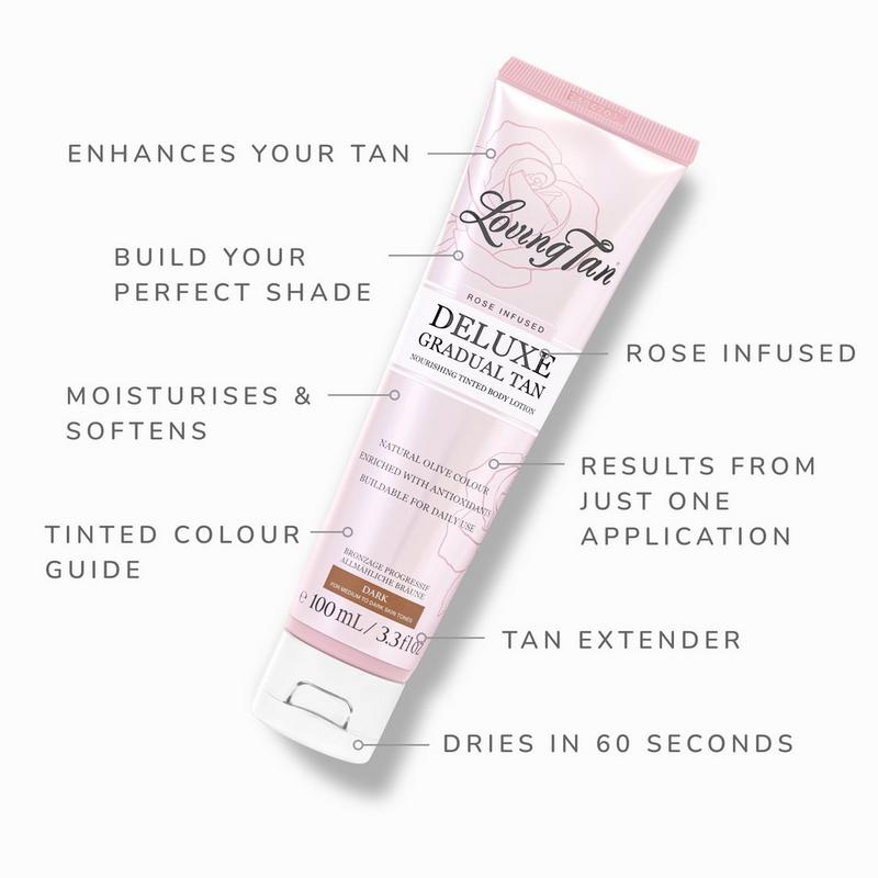 Loving Tan Deluxe Gradual Tan Dark Rose #4